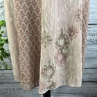 Jones Wear Skirt size 4 Pink Taupe Sheer Boho Knee A Line Modest Church Wedding — photo 6