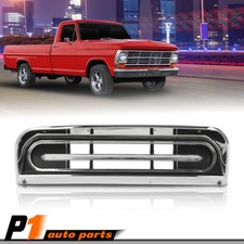 Fit For 1967 - 1972 Ford Truck F100 F250 Chrome W Silver Black Dash Bezel Fit For 1967 - 1972 Ford Truck F100 F250 Chrome W Silver Black Dash Bezel