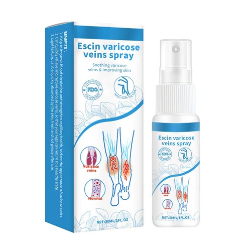 Vasculitis Treatment Vein Care Repairing Cream Legs Varicose Veins Spray - Picture 2 of 7