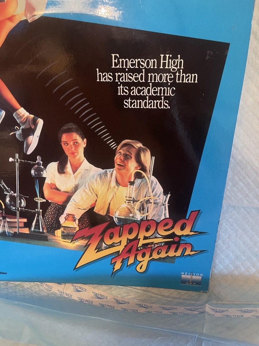 Zapped Again Laserdisc Teen Comedy - Todd Eric Andrews, Kelli