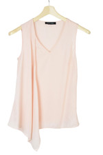 GUESS BY MARCIANO Chemisier Femmes Ue 38 sans Manche Asymétrique Pur Col V