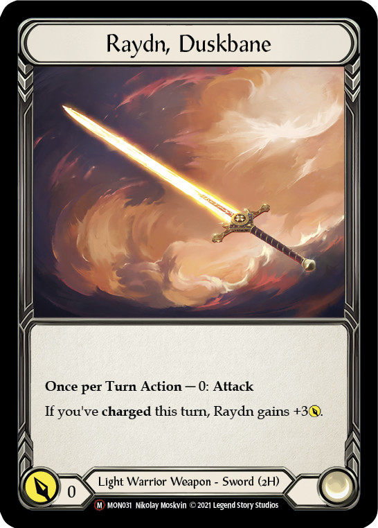 Flesh & Blood Raydn, Duskbane (Regular) [Monarch Unlimited]