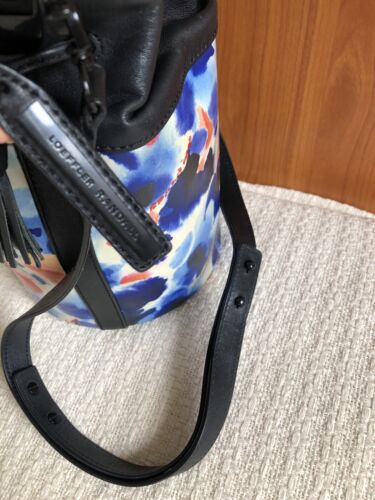 Loeffler Randall Industry Bucket Floral Crossbody Tassels Medium - Picture 4 of 7