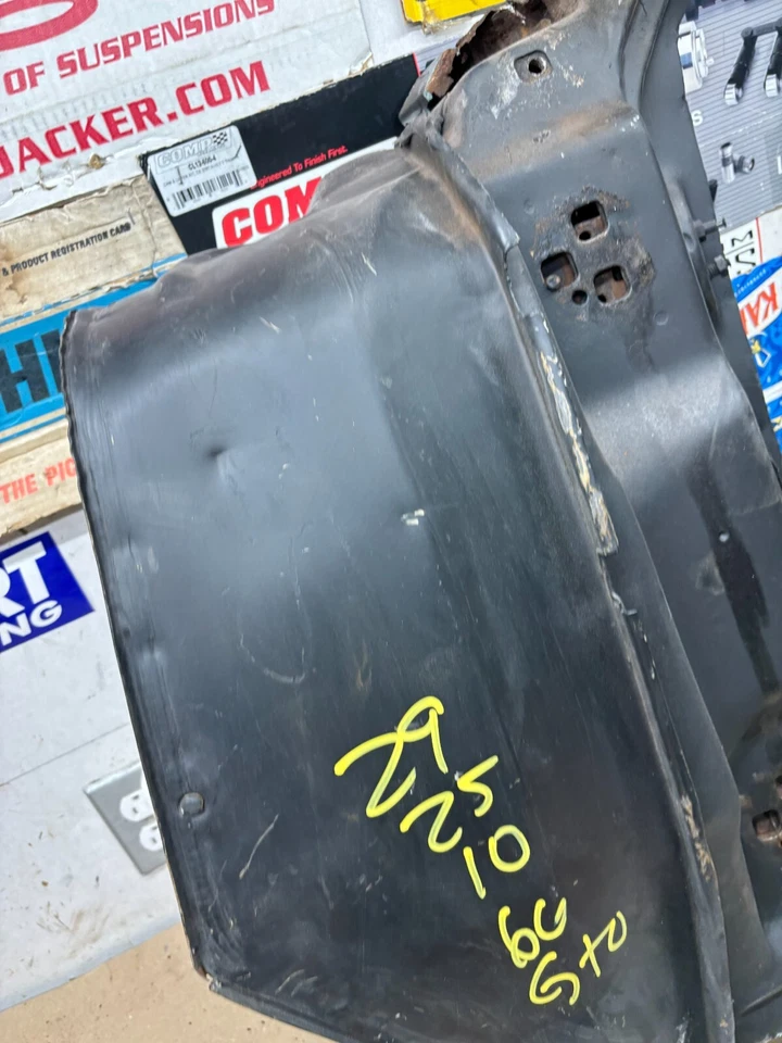 Chevelle GTO 1967 1966 Cutlass Lemans puerta atasco jamba bisagra pilar capucha cortada OE Foto 4 de 4