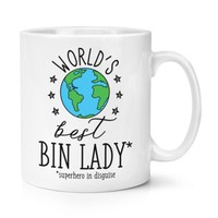 World's Best MüLleimer Damen 284Ml Becher Tasse Lustiger Witz Favorit Dustman