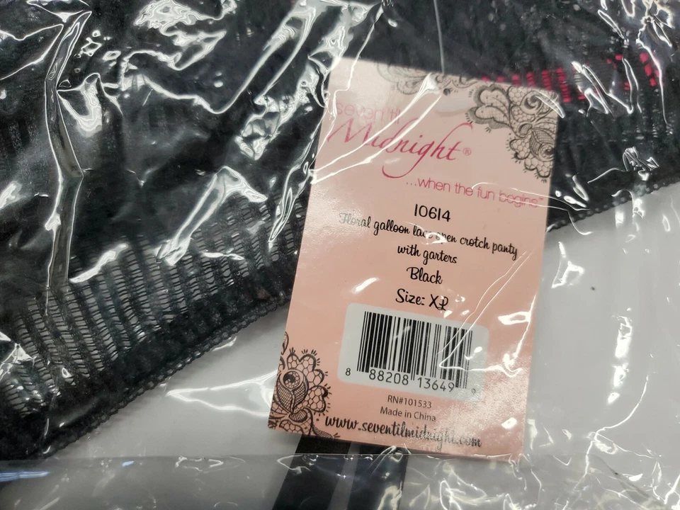 Panty de encaje Seven Til Midnight talla XLarge lote de 7 nuevas Foto 4 de 4