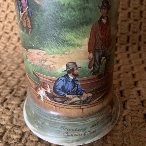 Seltmann Weiden Bavaria W Germany Porcelain Lidded Stein Currier & Ives 9.5” - Picture 11 of 15