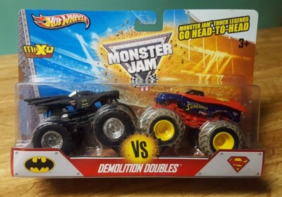 Hot Wheels Monster Jam Trucks Demolition Doubles Batman VS