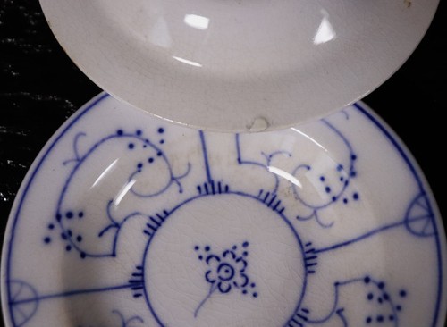 Villeroy & Boch Dresden Miniatur-Puppengeschirr Strohblume f Kinder um 1900 /1#W - Picture 8 of 10