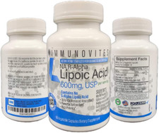 Stabilized R-Alpha Lipoic Acid  True  600Mg per Serving  High Potency  Up...