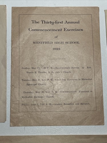 Lot Of 4 Vintage Pamphlets 1919, 1923 - Picture 3 of 14