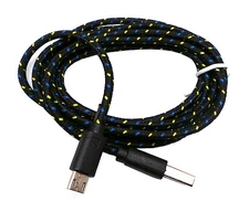 Braided Micro USB Data Sync Charger Cable For SAMSUNG GALAXY S6 S5 S4 S3 S6 Edge