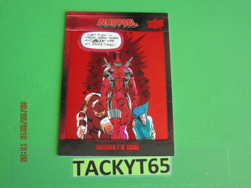 2018 (2019) MARVEL DEADPOOL SINGLE BASE CARD(S) NEW YOU CHOOSE - Picture 115 of 136