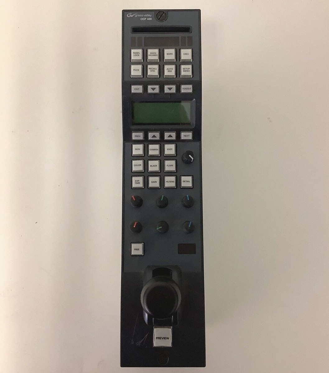 Grass Valley OCP-400 LDK 4640/10 Remote Control Panel LDX/LDK