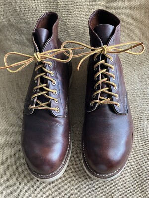 Red Wing 8196 Briar Oil Slick Leather Classic Round Toe  display picture 1
