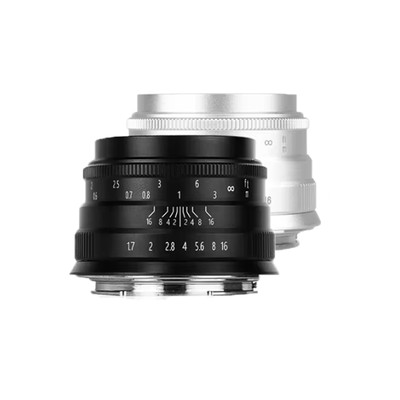 Brightin Star 35mm f/1,7 APS-C Objektiv für E/M/X/M4/3-Mount Weitwinkelobjektiv