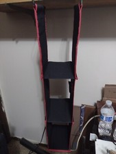 Lockermate Hanging Durable Fabric Locker or Closet Shelf 2 Shelves Color Pink