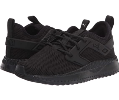 PUMA Kids Sneaker, Pacer Next EXCEL Slip ON, Black, Size