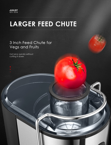 Easy Clean Juicer Machine for Whole Fruits & Veggies, 400W, Anti-Drip - Picture 5 of 12