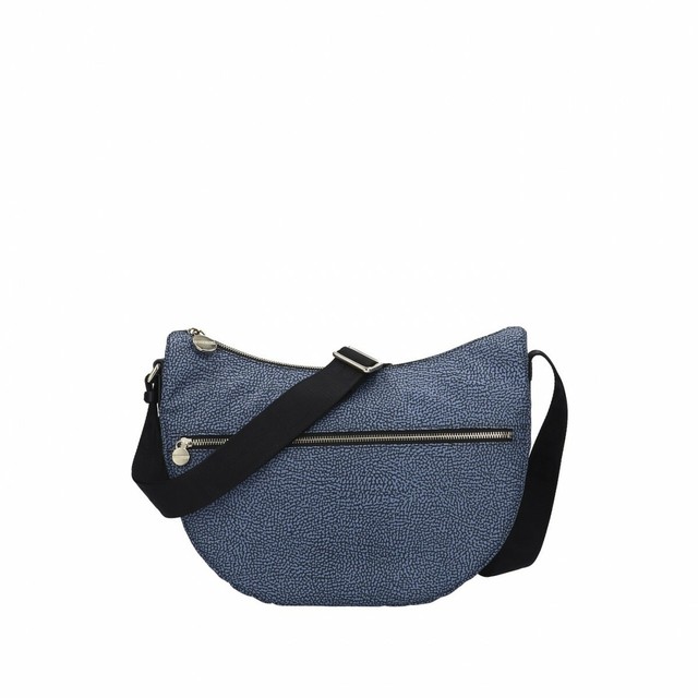 Borsa Borbonese Donna Blu-nero - 934108-i15-880 | Acquisti Online su eBay