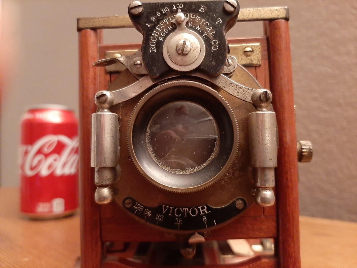 Premo Camera / Pony Premo No. 6 / Wood Camera / Red Bellow