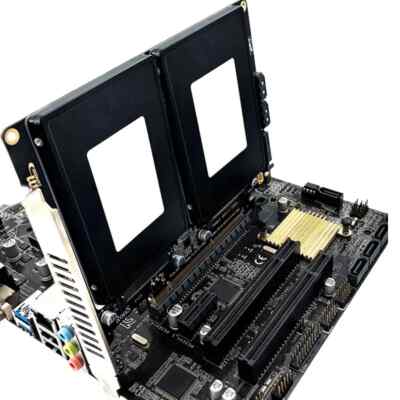 xiwai Adattatore host PCI Express 4.0 X1 Lane a U.2 U.3 Kit SFF-8639 per scheda madre PM1735 NVMe PCIe SSD xiwai Adattatore host PCI Express 4.0 X1 Lane a U.2 U.3 Kit SFF-8639 per scheda madre PM1735 NVMe PCIe SSD