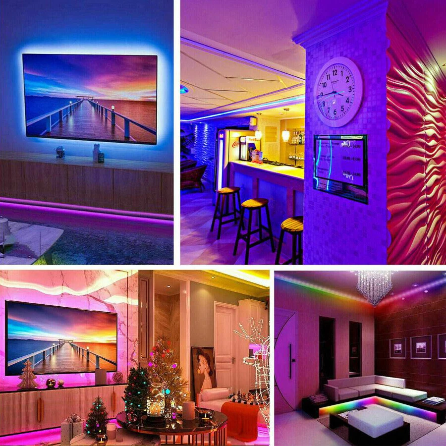 16FT Super Bright 5630 Waterproof 300 LED Strip Light Flexible 12V LED Tape Lamp - Image 4 of 4