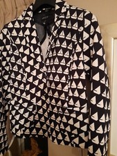 Marc Cain Brand New Ladies Boat Jacket. Size N1. Bnwt. Ladies Designer Jacket.