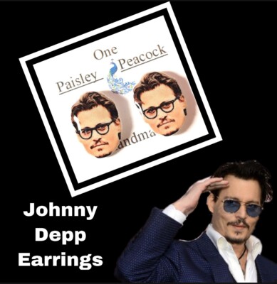 Johnny Depp Stud Earrings Ebay