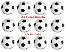 One Dozen 2.5 inches Soccer Stress Balls 12