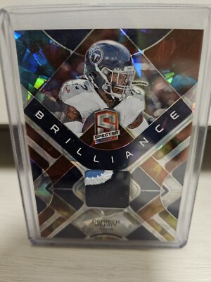 Derrick Henry /40 3 Color Patch Brilliance Prizm Spectra Panini Baltimore Ravens