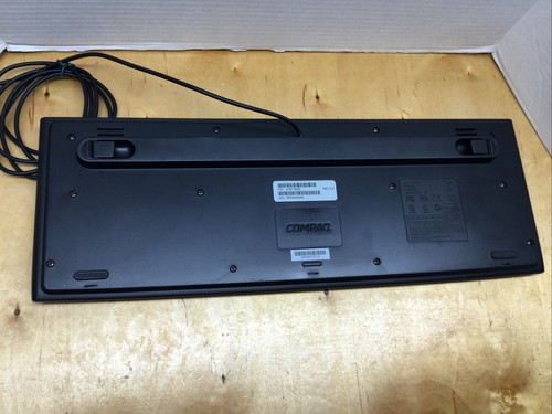 Vintage Compaq Keyboard KB-5187 PS2 Wired Silver Black QWERTY OEM - Picture 4 of 6