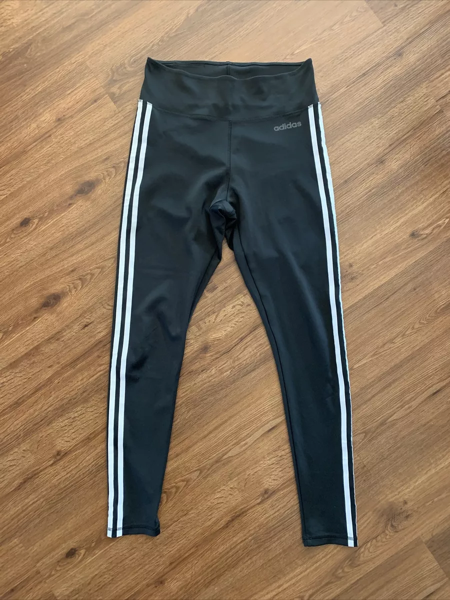 womens adidas climalite leggings size m black full length running