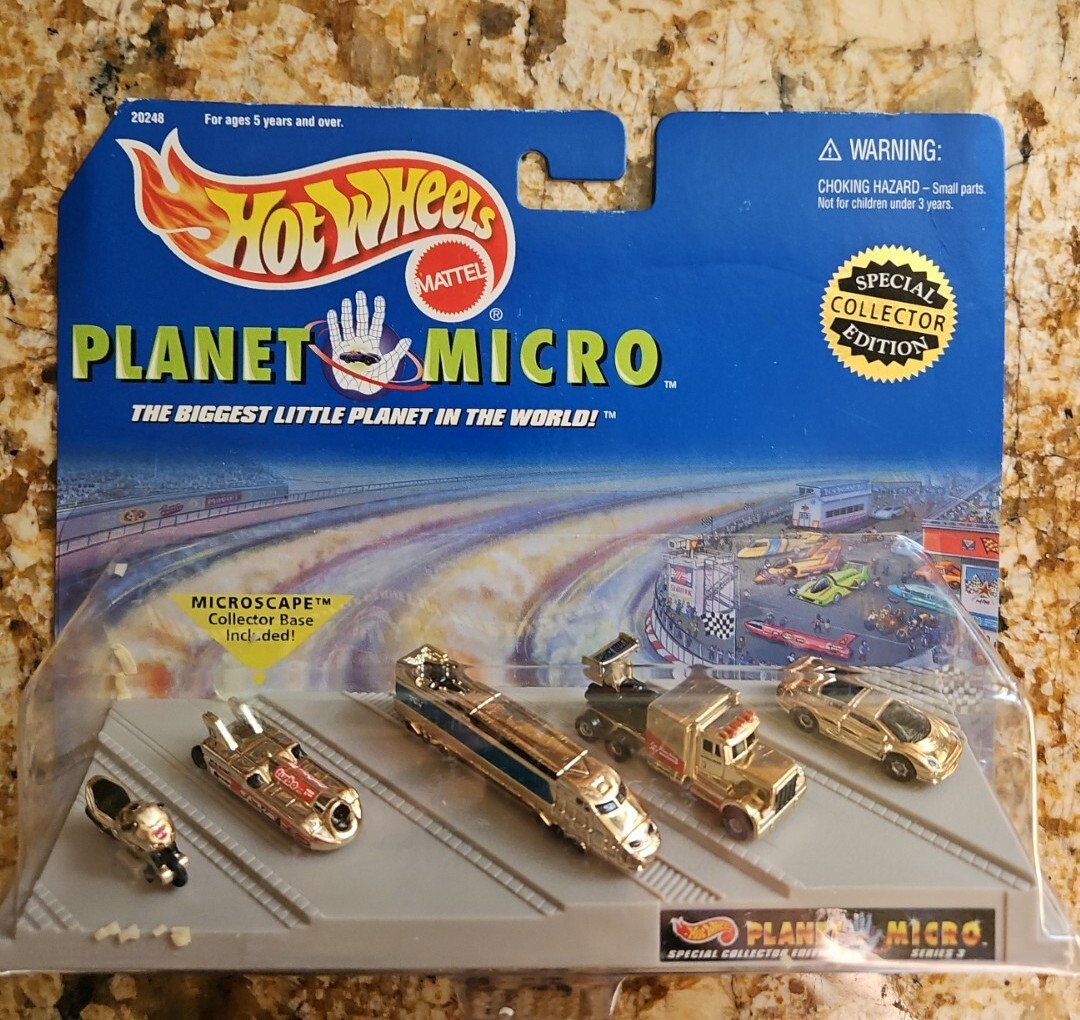 「最終価格」Hot Wheels PLANET MICRO 1997Hot Wheels PLANET MICRO Land Speed Special Edition (GOLD) | eBay
