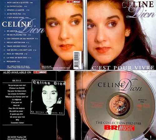DION CELINE *VG+* "C'EST POUR VIVRE" 1997 FRENCH PRESSING CD (SUNG IN FRENCH)