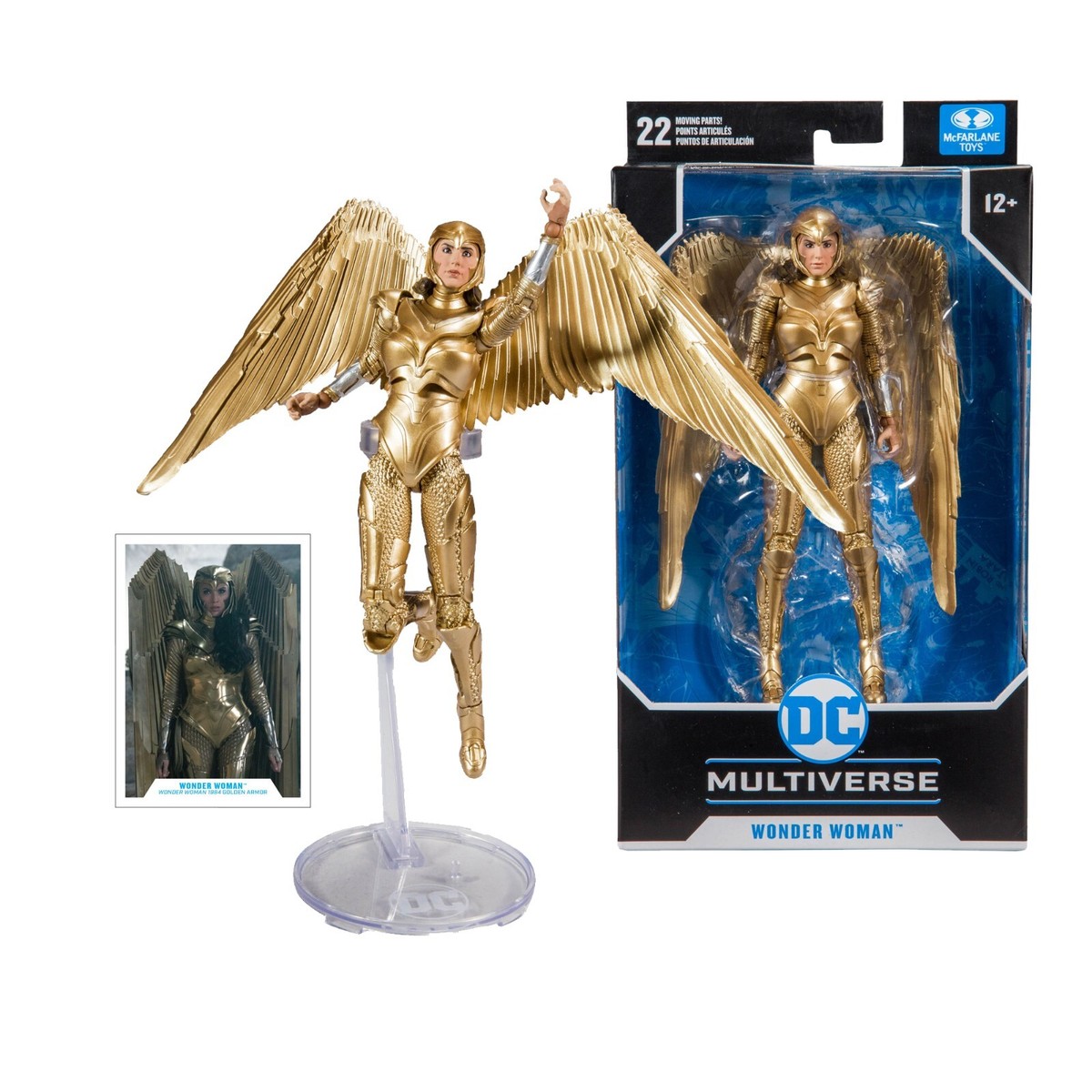 McFarlane Toys DC Multiverse Wonder Woman 1984 Golden Armor - 7-inch McFarlane Toys DC Multiverse Wonder Woman 1984 Golden Armor - 7-inch