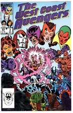 Cover of West Coast Avengers #2