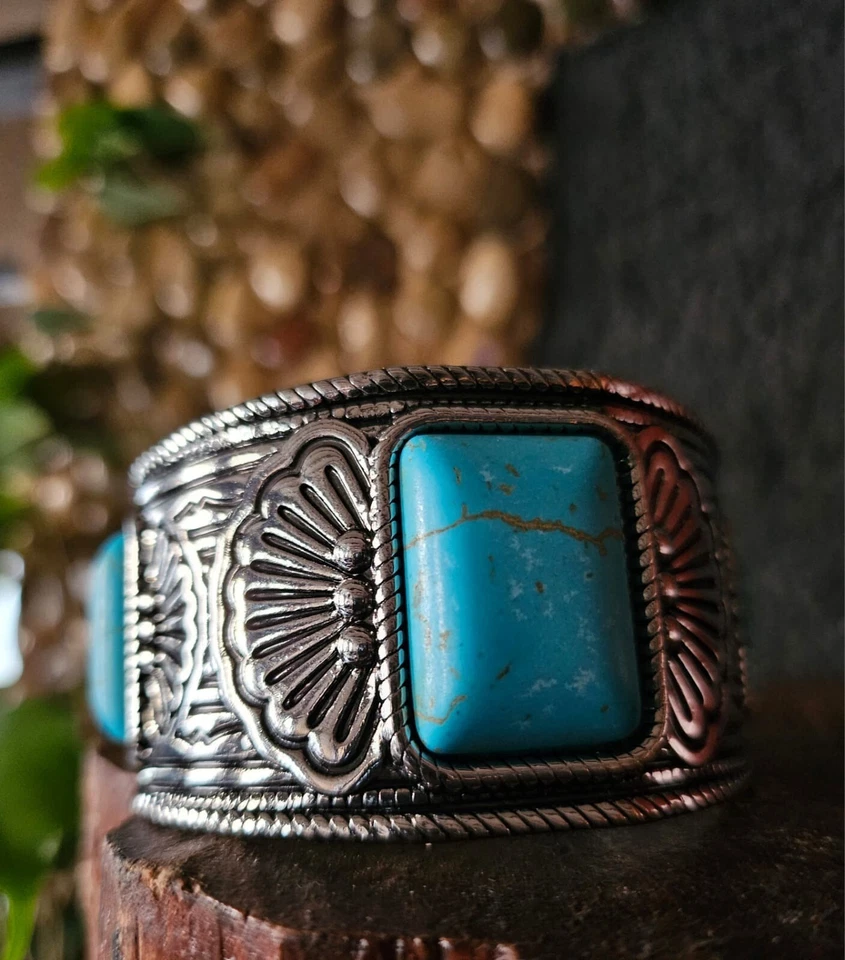 Armband Antik Indianerschmuck  Armreif Vintage Little Big Horn - Bild 4 von 4