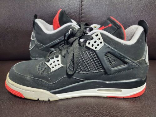 Size 8 - Jordan 4 Retro OG Mid Bred *NO BOX* pre-owned - Picture 4 of 10