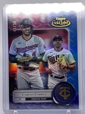 2022 Topps Gold Label Base Class 2 Blue Carlos Correa 48/99 -Twins(320)