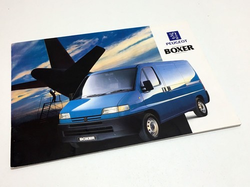 1995 Peugeot Boxer RHD Brochure - International Version - 2/95 - 第 1/1 張圖片