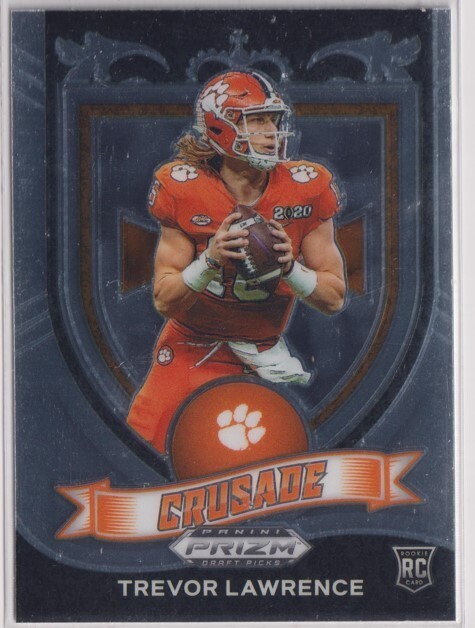 2021 Panini Prizm Draft Picks #161 Trevor Lawrence Crusade RC