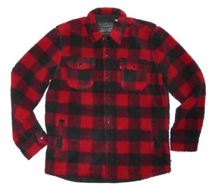levi's red plaid jacket