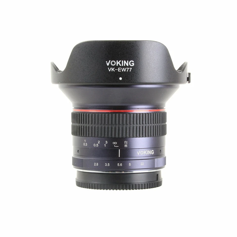 Obiettivo ultra grandangolare 12mm F2,8 messa a fuoco manuale per Sony-E Voking by Bilora