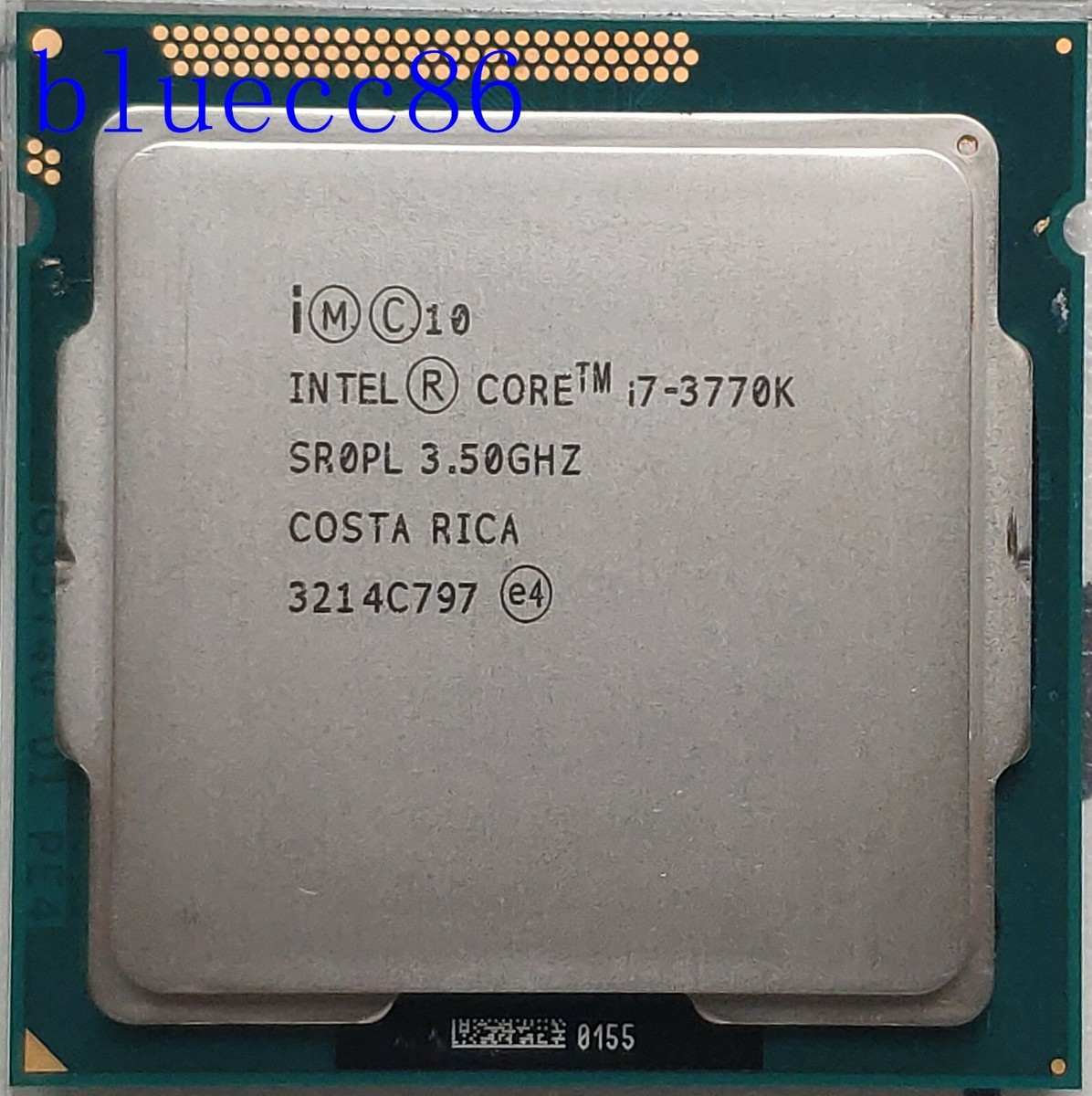 Intel Core i7-3770K 3.5GHz LGA1155 SR0PL 4Core 8M Cach 5 GT/s DMI