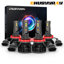 H11h11 Combo Led Headlight Kit For 2004-2015 Volvo Vnl Semi Truck High Low Beam