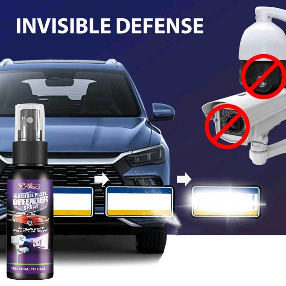 Stealth Plate Defender Long Lasting Invisible Defence Sprayer Car Accessories