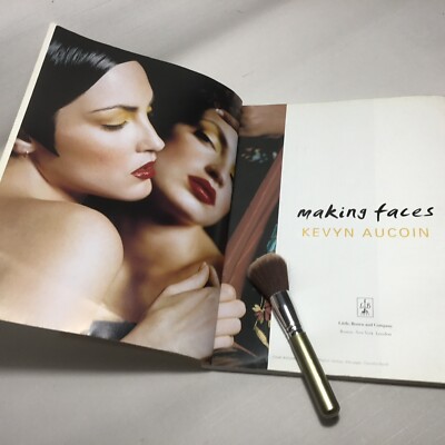 Kevin Aucoin makeUp book “Making Faces” + Sephora Makeup Brush | eBay