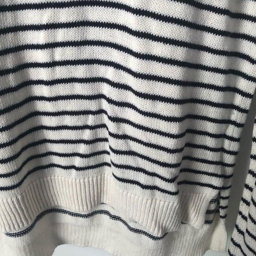American Eagle Outfitters cotton Stripe Sweater women size small p - Picture 3 of 7