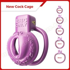 New 3D Printed Lightweight Sissy Cage Small Male Chastity Devices Lock Ring